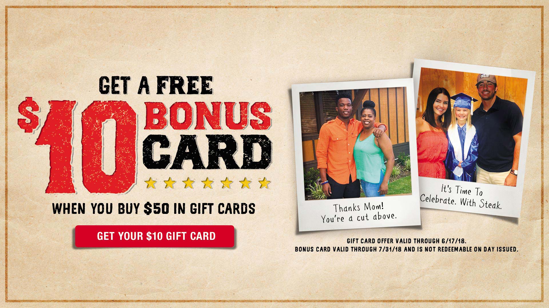 giftcard-carousel | Logan's Roadhouse