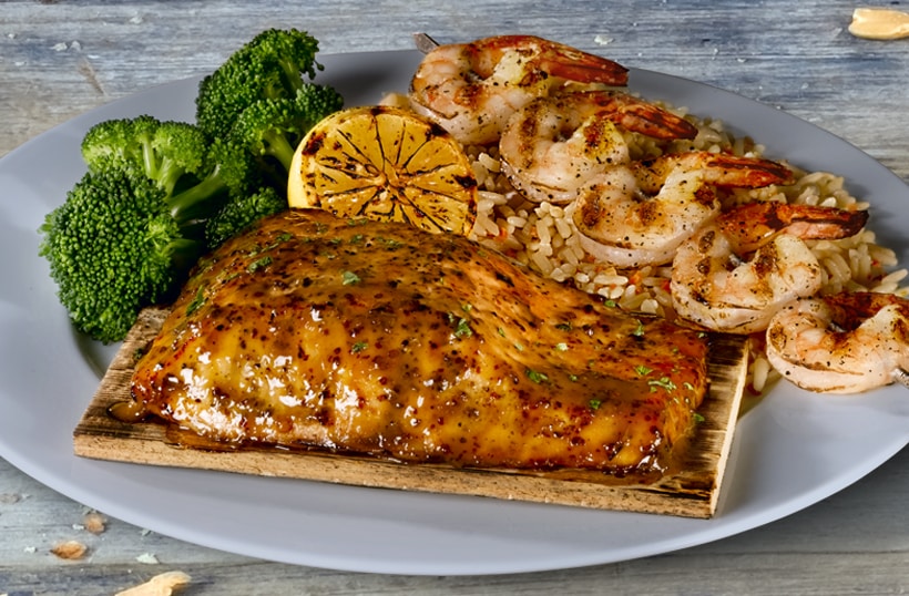 Mesquite WoodGrilled Salmon Logan's Roadhouse atelieryuwa.ciao.jp